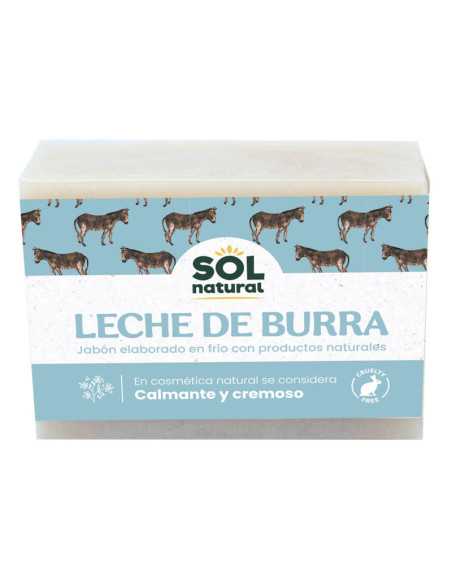 Jabon de leche de burra 100 g Sol Natural Jabon de leche de burra 100 g Sol Natural